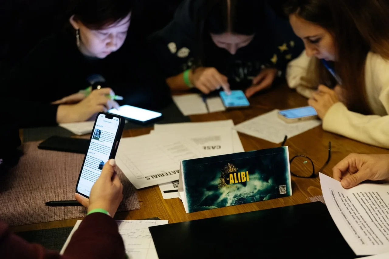 Детективное шоу «Алиби» приглашает на командную игру