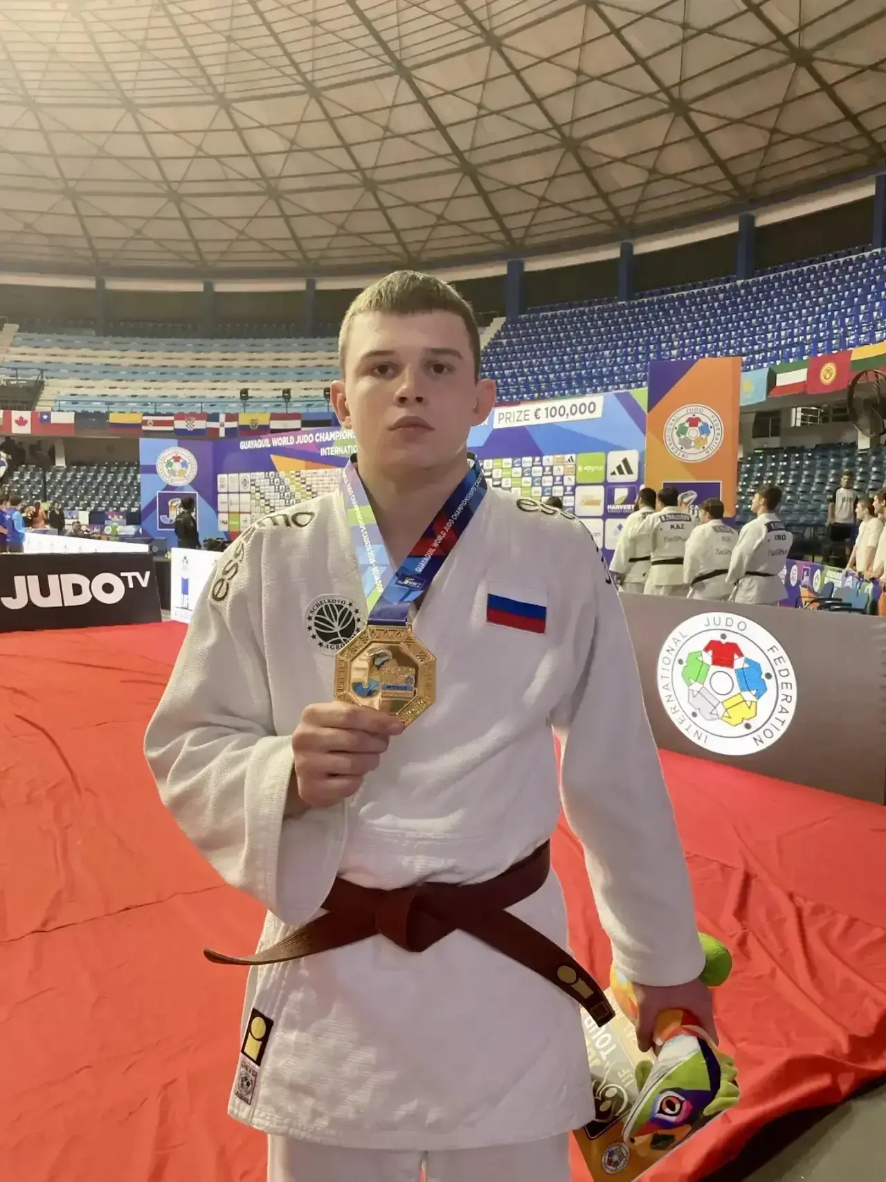 🥋 ЗОЛОТО НА ПЕРВЕНСТВЕ МИРА! 🇷🇺🏆