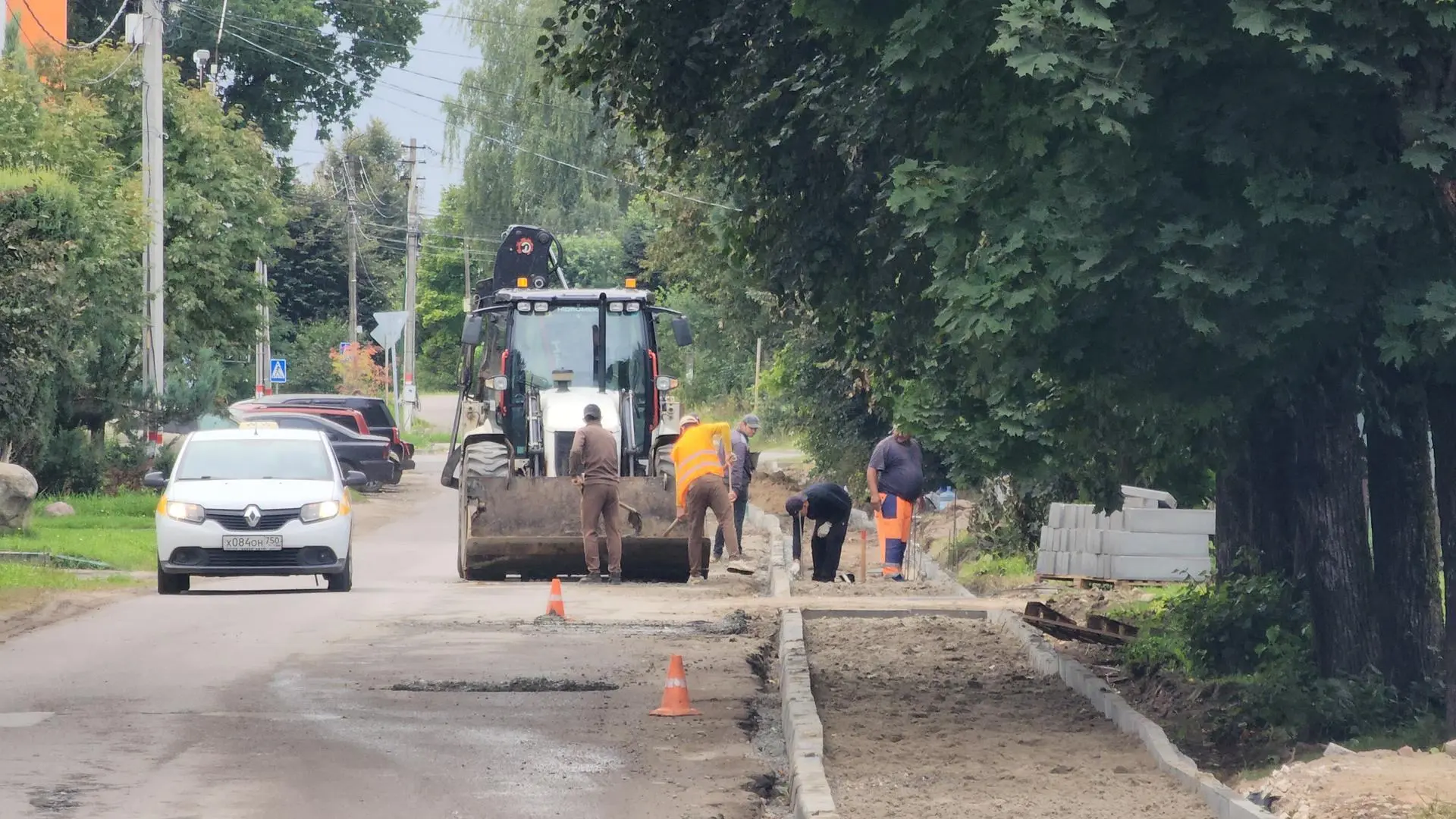 В Павловском Посаде появится новый тротуар на улице