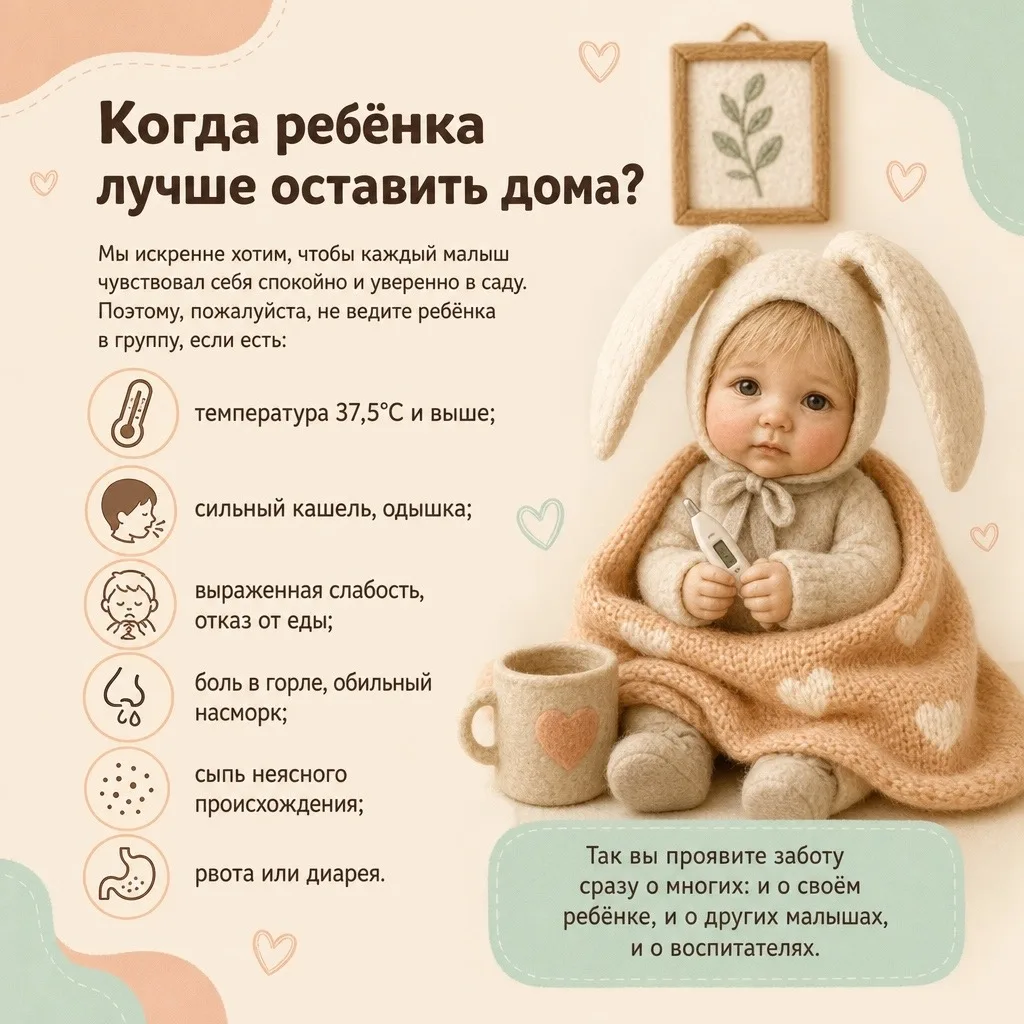 Забота — это не только объятия и сказки на ночь, но иногда и решение оставить малыша до...
