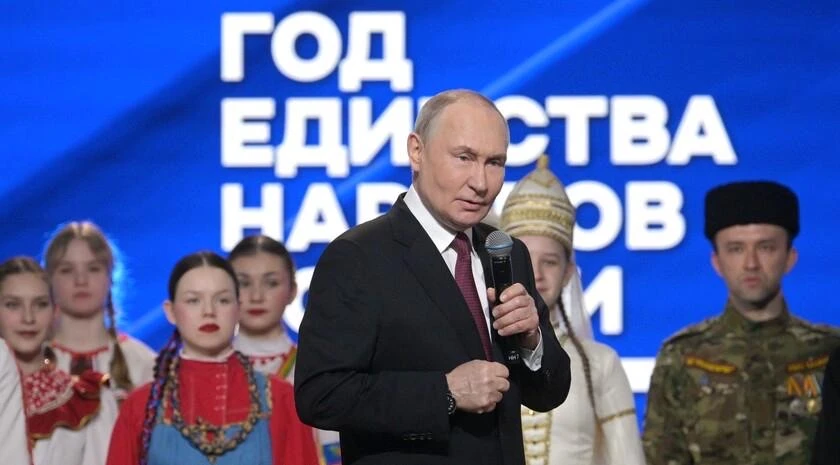 👨‍👩‍👧‍👦 Президент РФ Владимир Путин объявил открытым Год единства народов России.