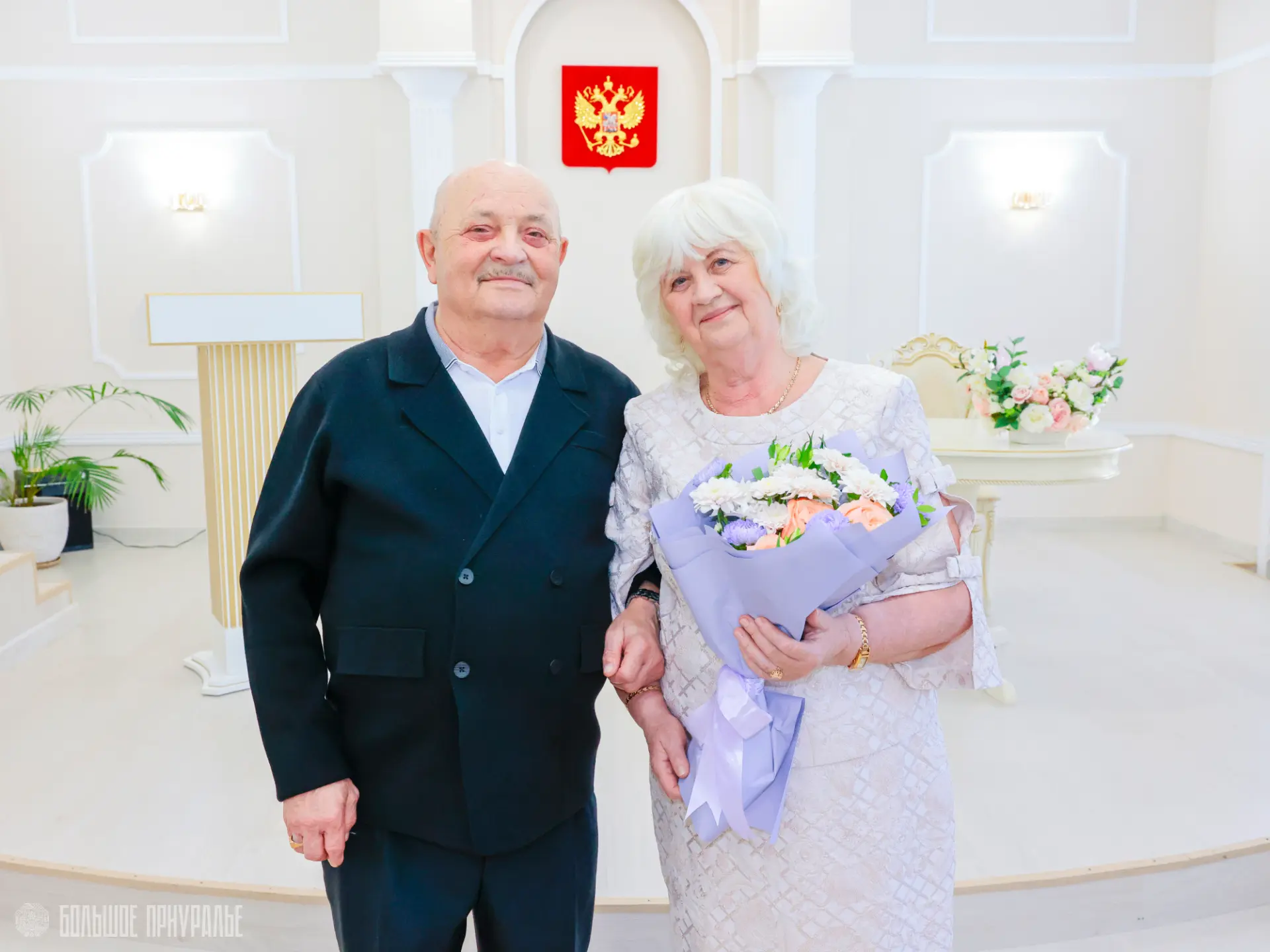 Полвека любви и верности: золотая свадьба Николая и Людмилы Васильевых!