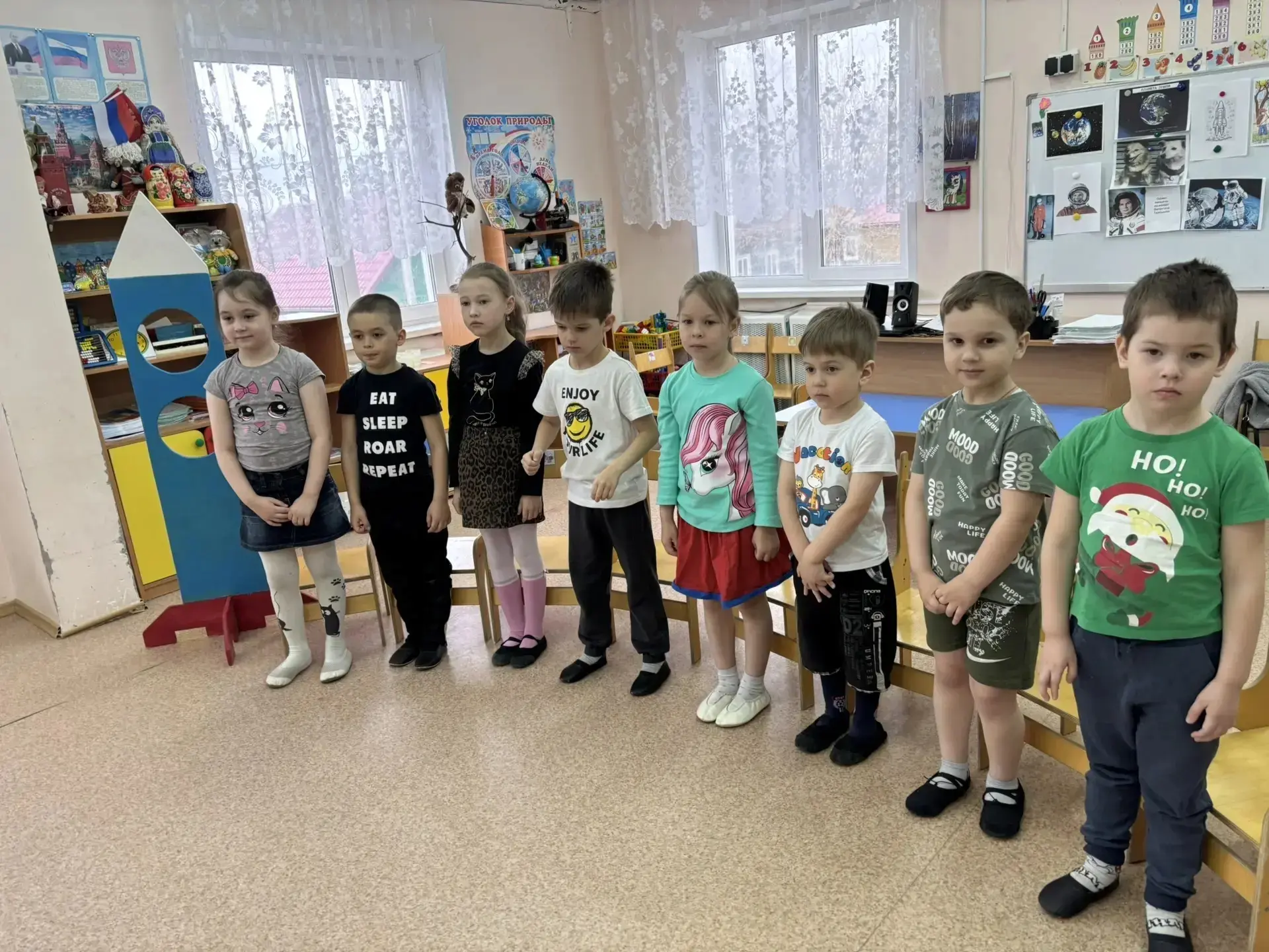 💫В преддверии дня космонавтики в ЦРР - детский сад № 15 прошли тематические занятия , включающие бес
