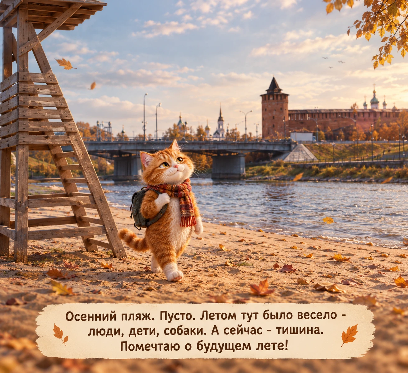 Ждёте следующего лета? Или наслаждаетесь золотой осенью? 😊