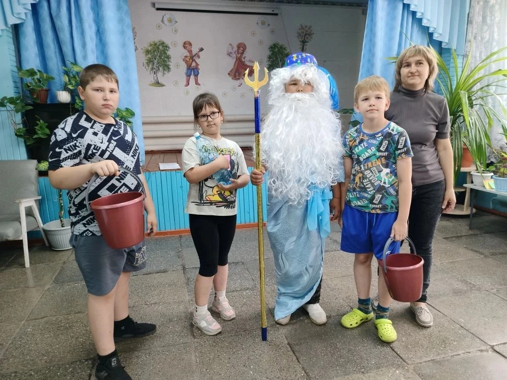 💙 В лагере дневного пребывания прошёл День Нептуна! 💙