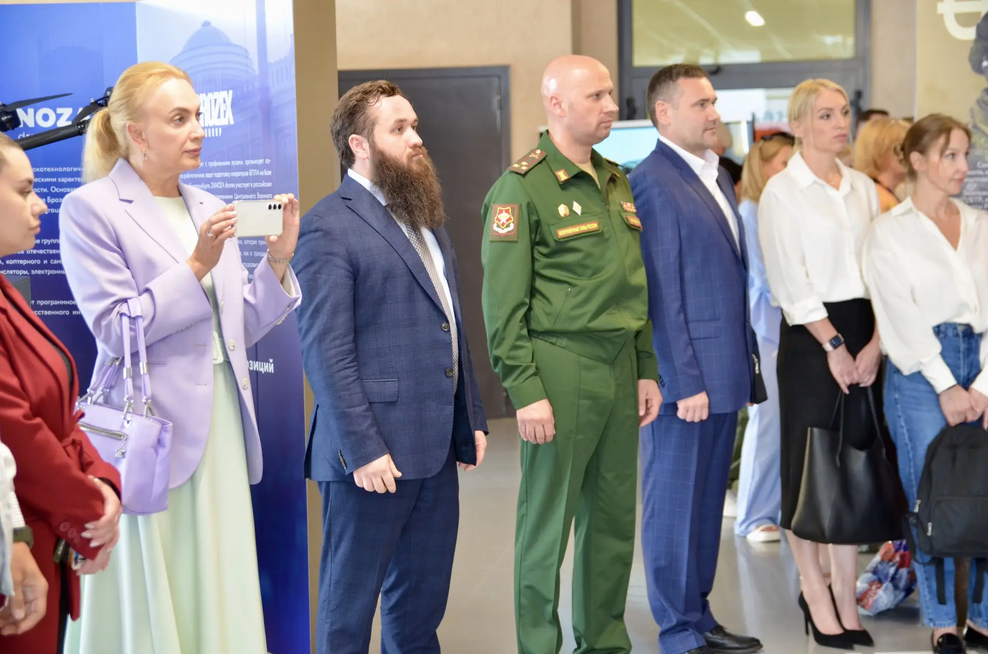 Члены благотворительной организации «Свои вместе» приняли участие в открытии музейного ...