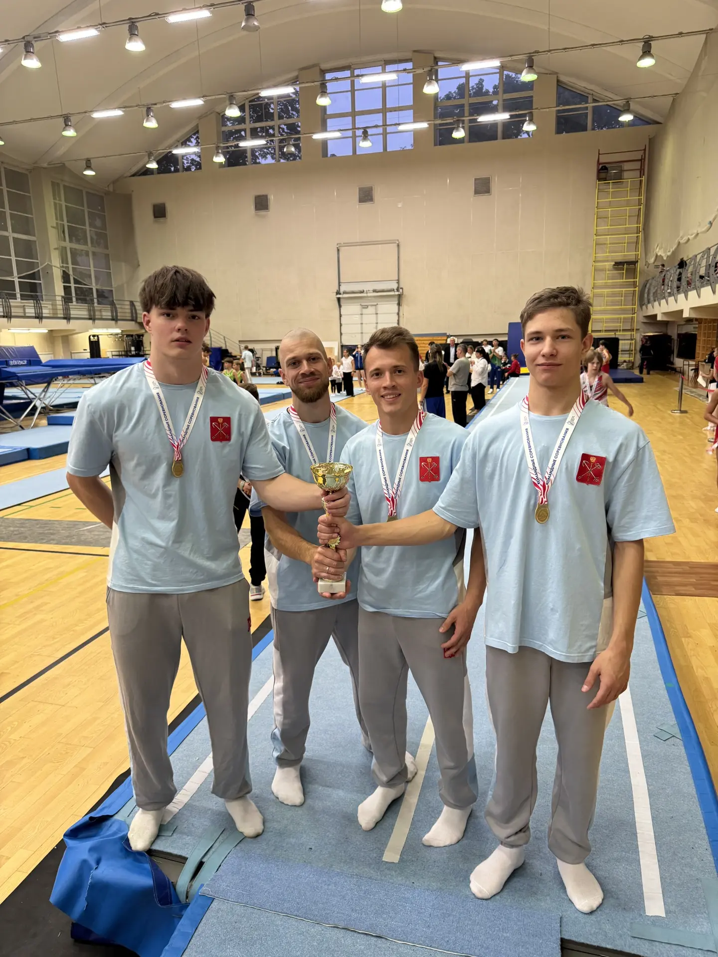 Команда Санкт-Петербурга среди мужчин заняла первое место 🥇 🏆