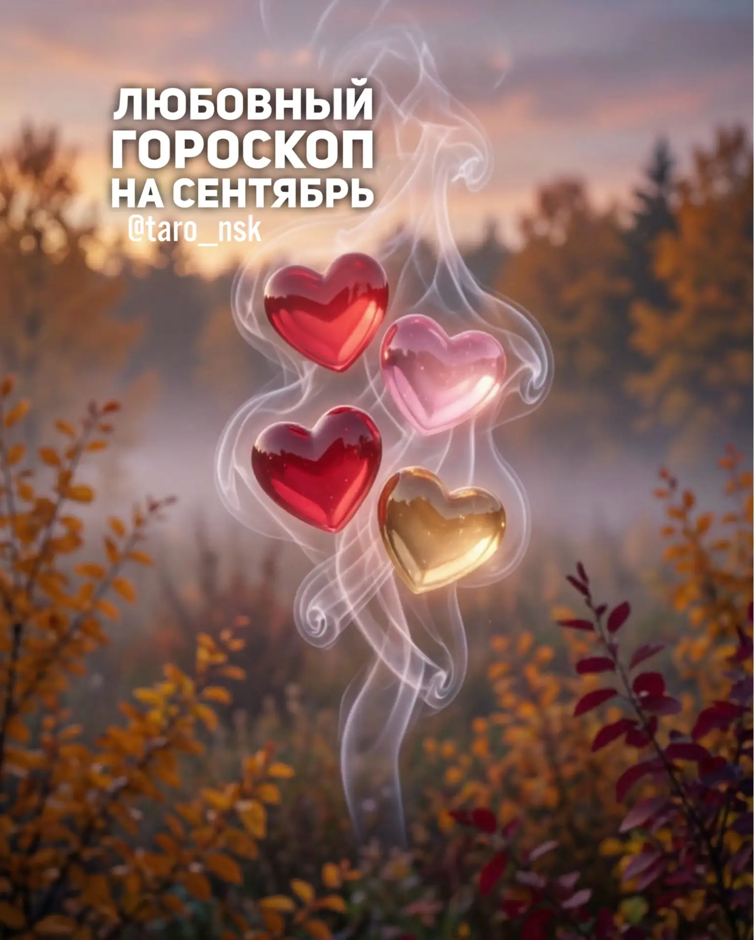 Любовный гороскоп на сентябрь🤎