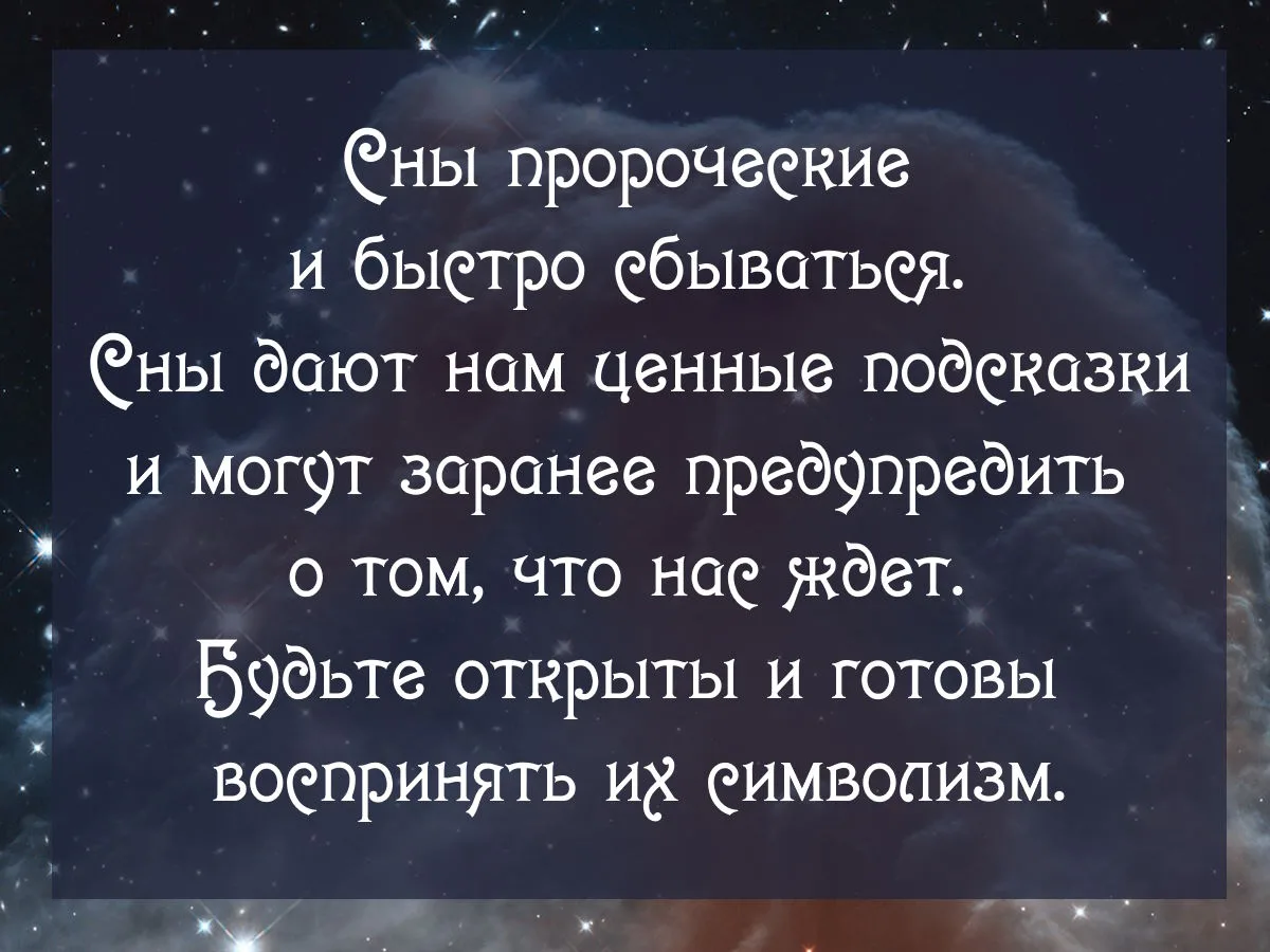 ✨Сны сегодня✨