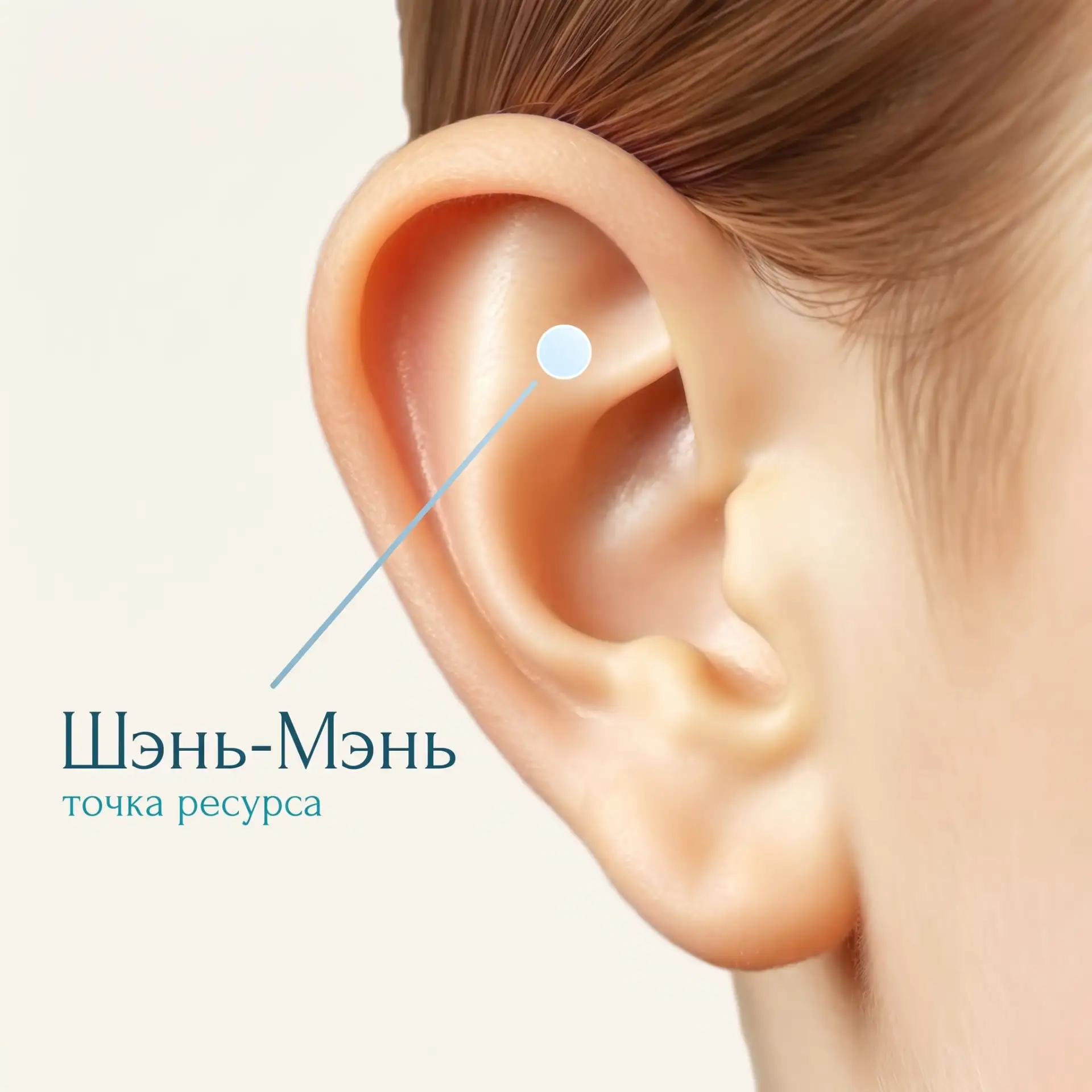 Точка на ухе, которая за 1 МИНУТУ снижает тревогу👇🏼