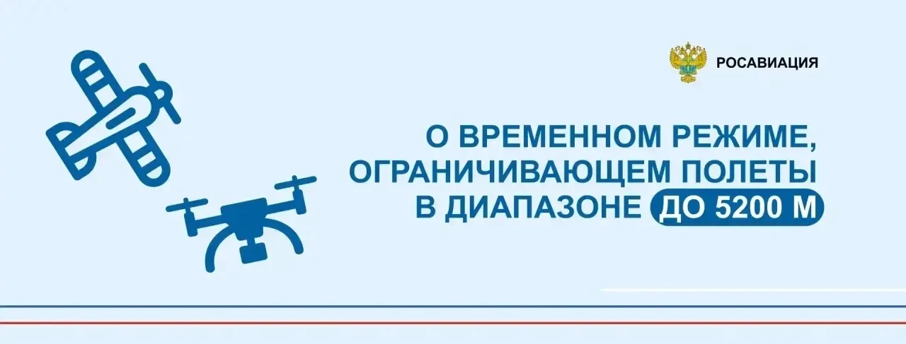 Над Москвой и рядом областей ограничили полеты легких и сверхлегких самолетов и граждан...