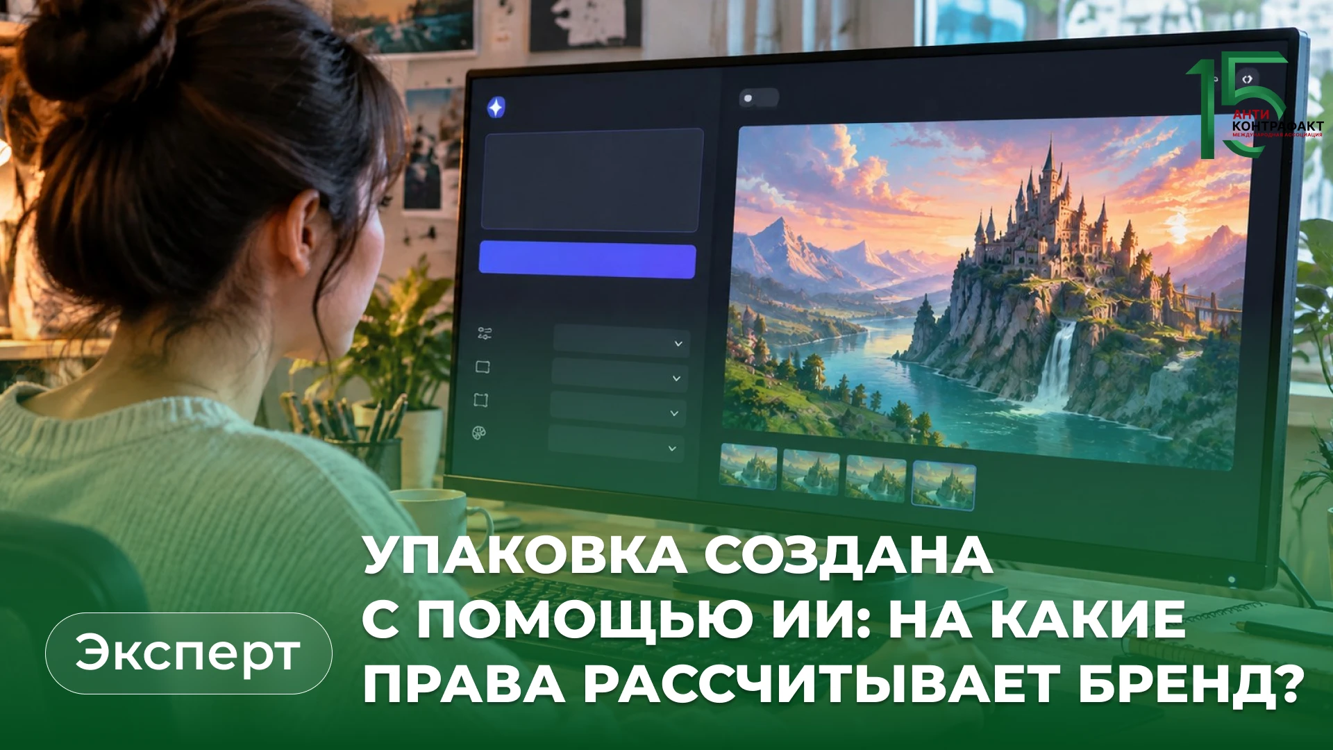 ⚖️ «Право на отличие»: от генерации ИИ — к правовой охране бренда