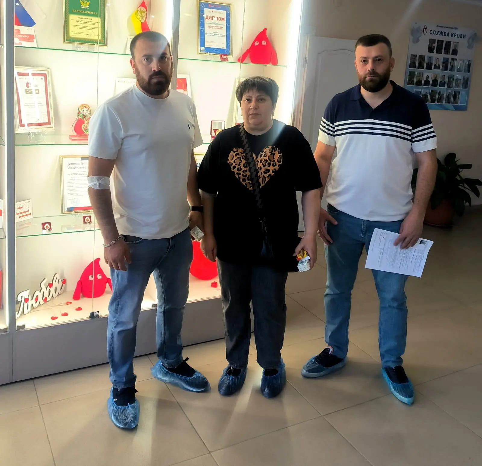 Семьи, где сразу несколько человек регулярно сдают кровь