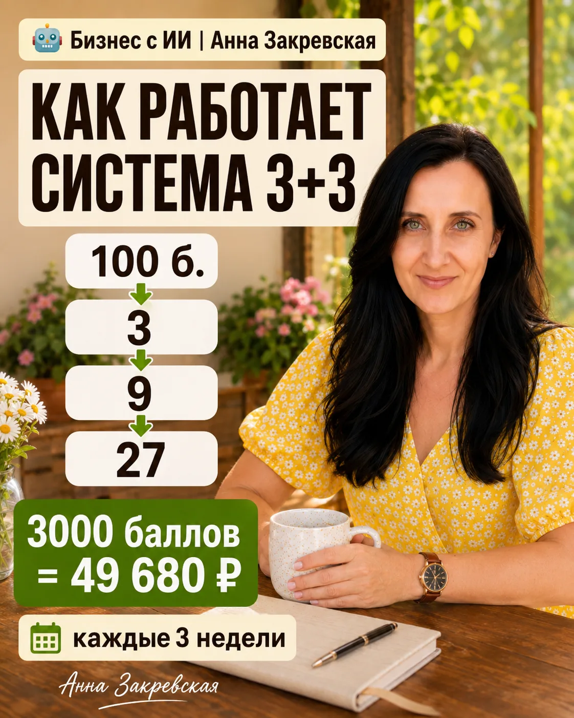 Как работает система 3+3