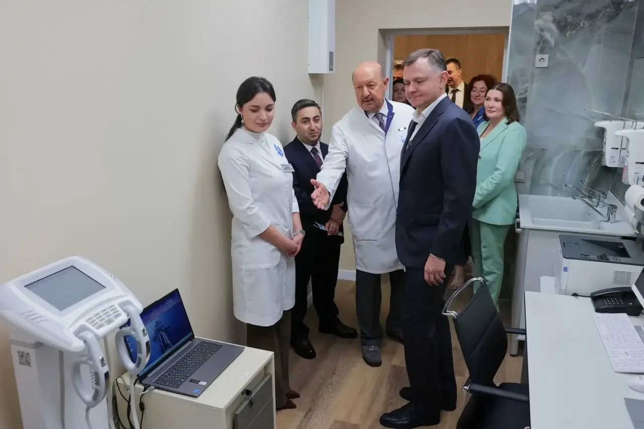 Сегодня открыли Центр медицины здорового долголетия – первый в регионе такого уровня, в...