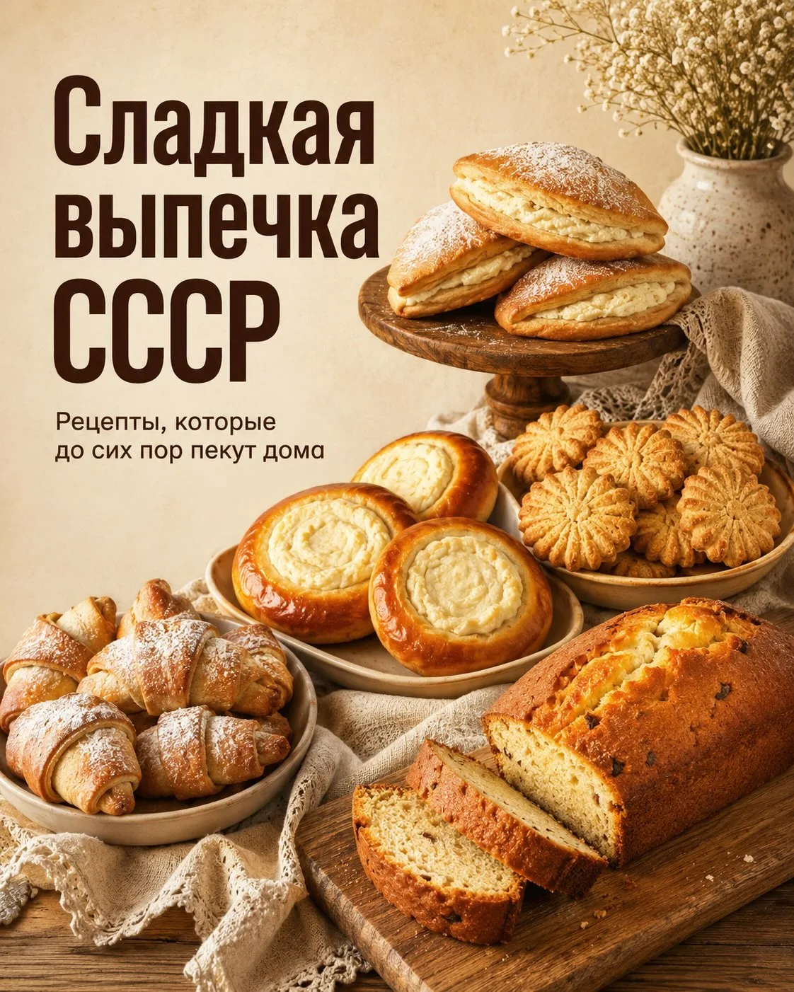 Помните этот аромат свежей домашней выпечки? 🥹

Сочники с творогом, рассыпчатое песочное печенье, р