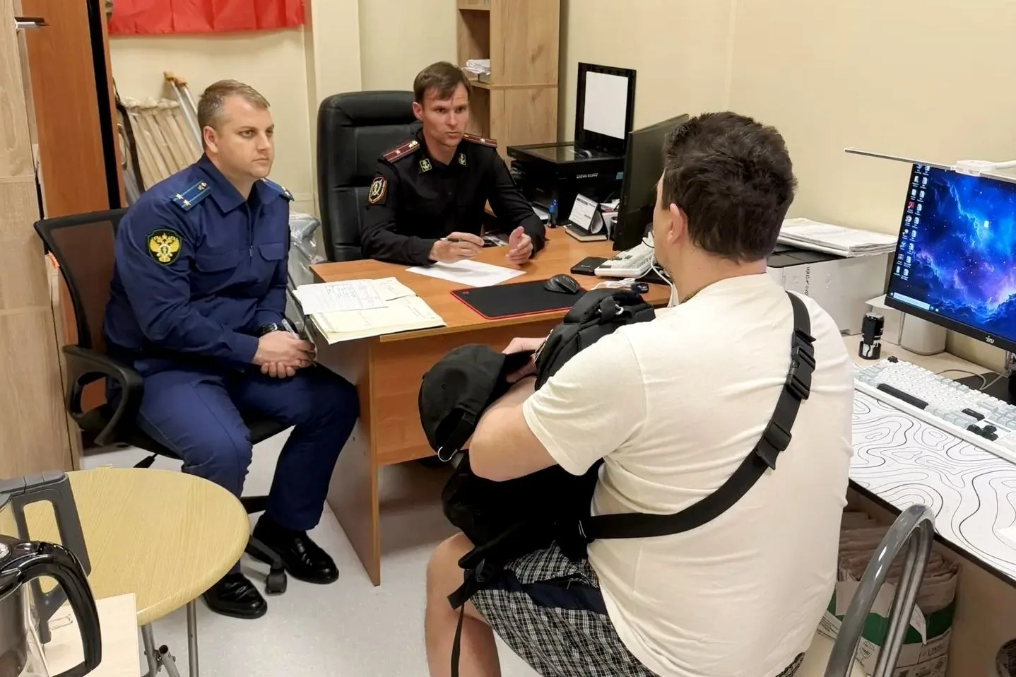 Прокуратура Балаклавского района провела выездной прием участников специальной военной ...