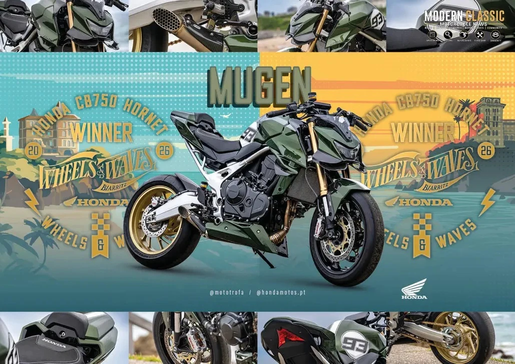 Honda CB750 Hornet Mugen победил в Battle of the Twins