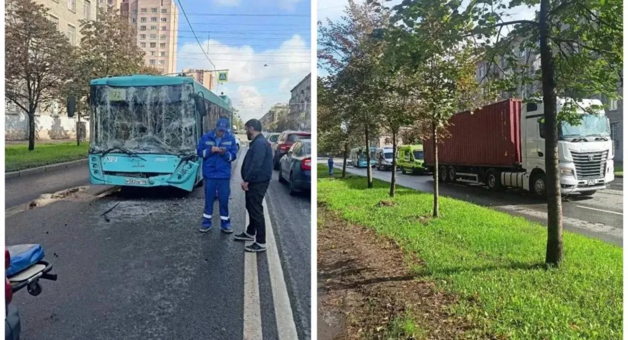 😨 Четверо пассажиров пострадали в аварии с автобусом №72 на Маршала Говорова