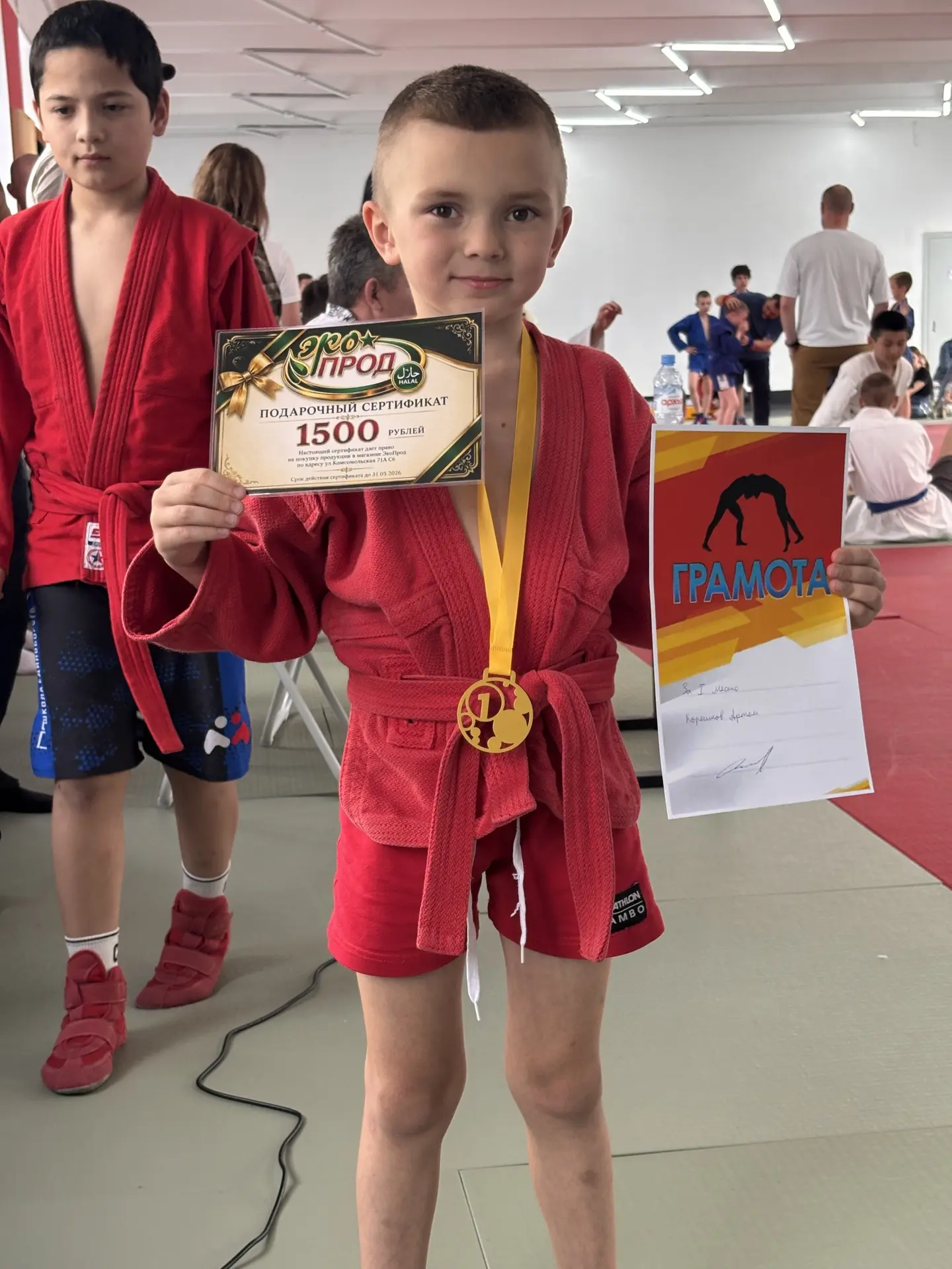 🥋 ЭкоПрод на соревнованиях по борьбе!