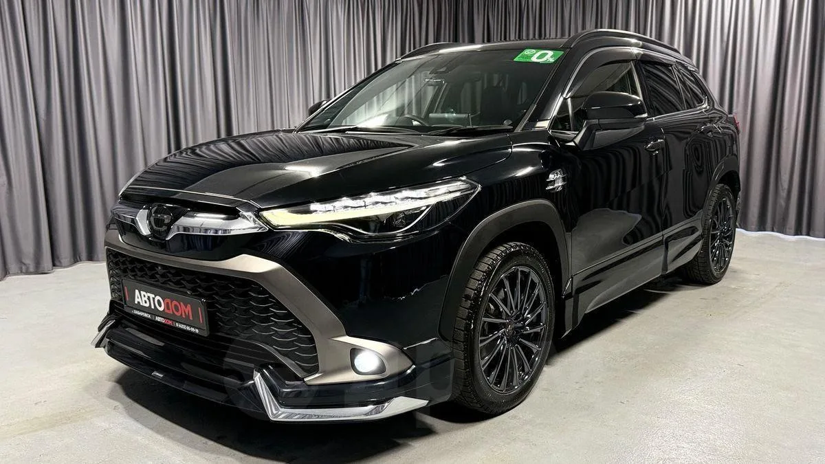 Toyota Corolla Cross 2022

1.8 бензин, вариатор, передний привод, 140 л.с., пробег 41 тыс. км.
Компл