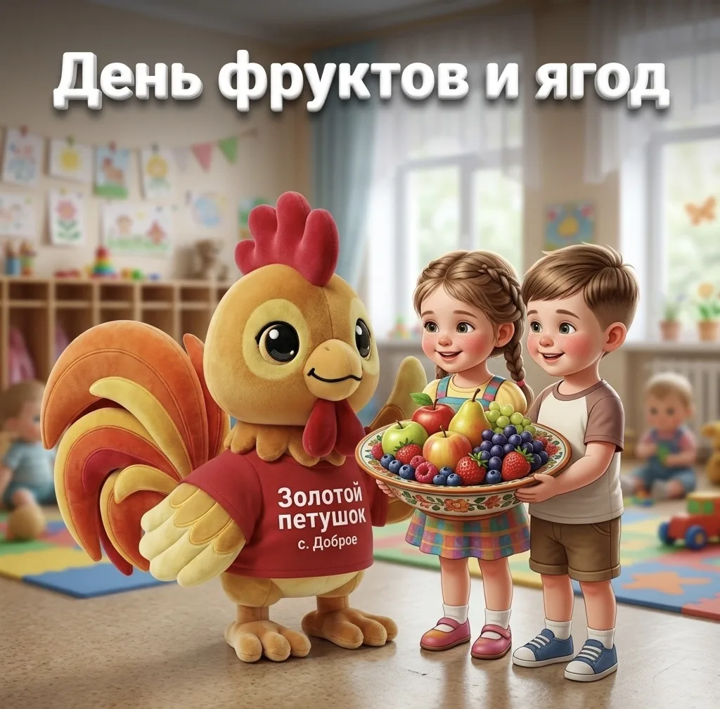 🍒 В группе «Теремок» прошел тематический день, посвященный витаминным сокровищам природы — ягодам. 