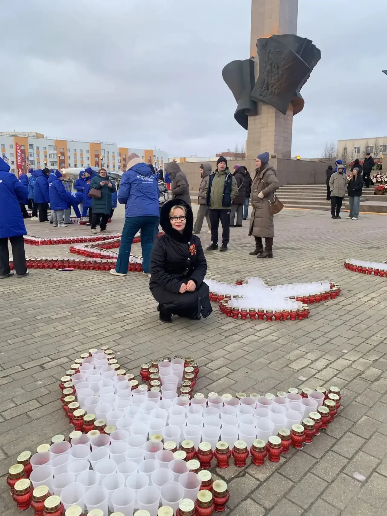 🕯️8 мая сотрудники нашей школы присоединились к городскому мероприятию в рамках Всерос...