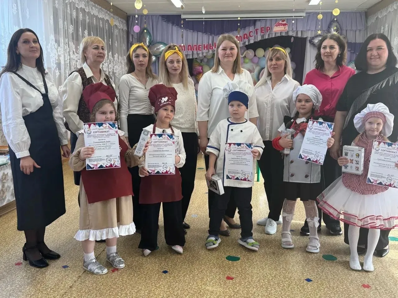 👩‍🍳 Юные кондитеры в деле