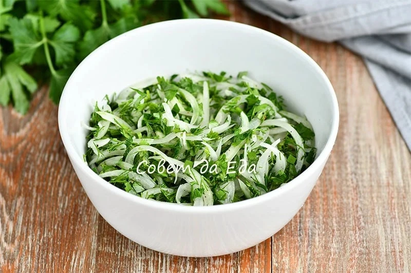 Самый вкусный маринованный лук к шашлыку