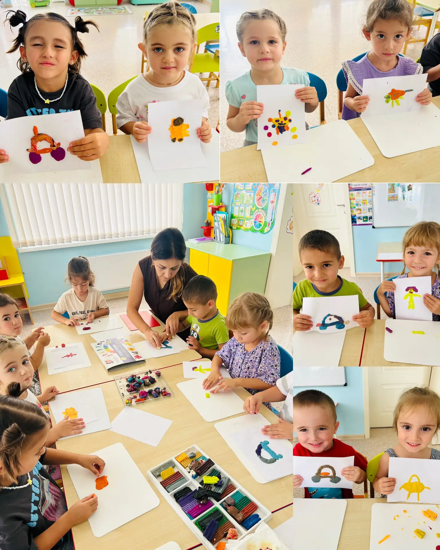 Вторая средняя группа “Знайки”
