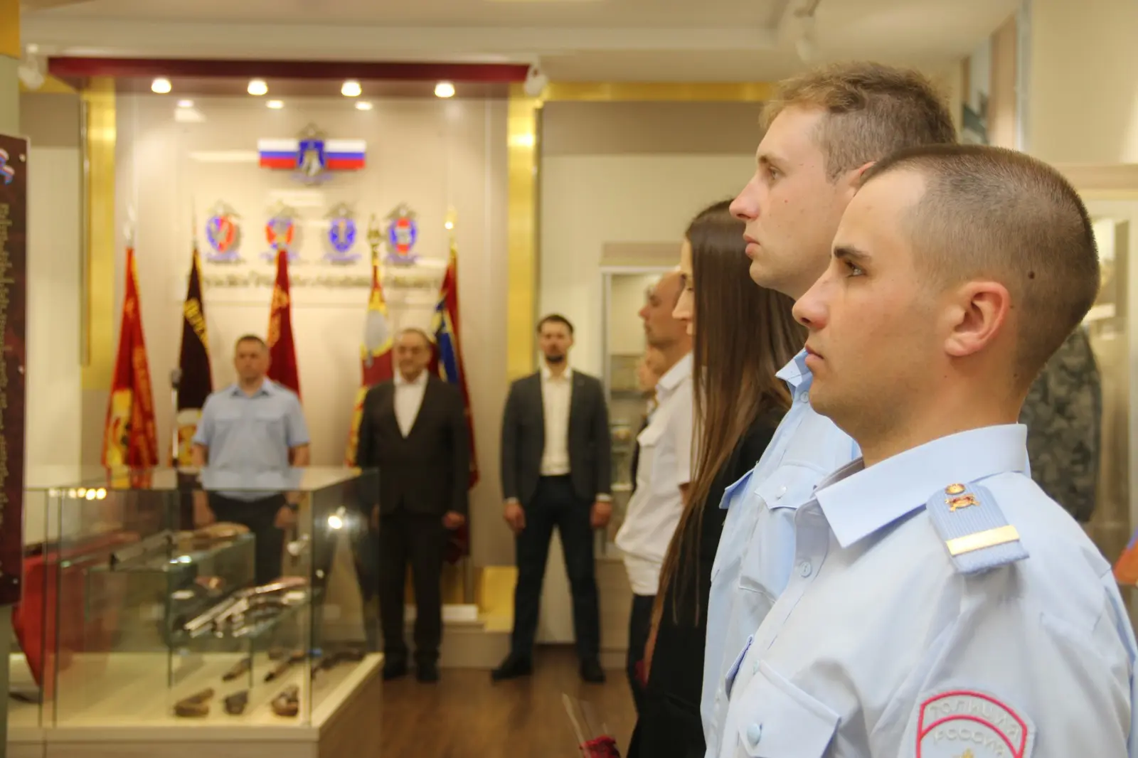 ⭐В годовщину образования ставропольской полиции в Музее краевого Главка прошло вручение...