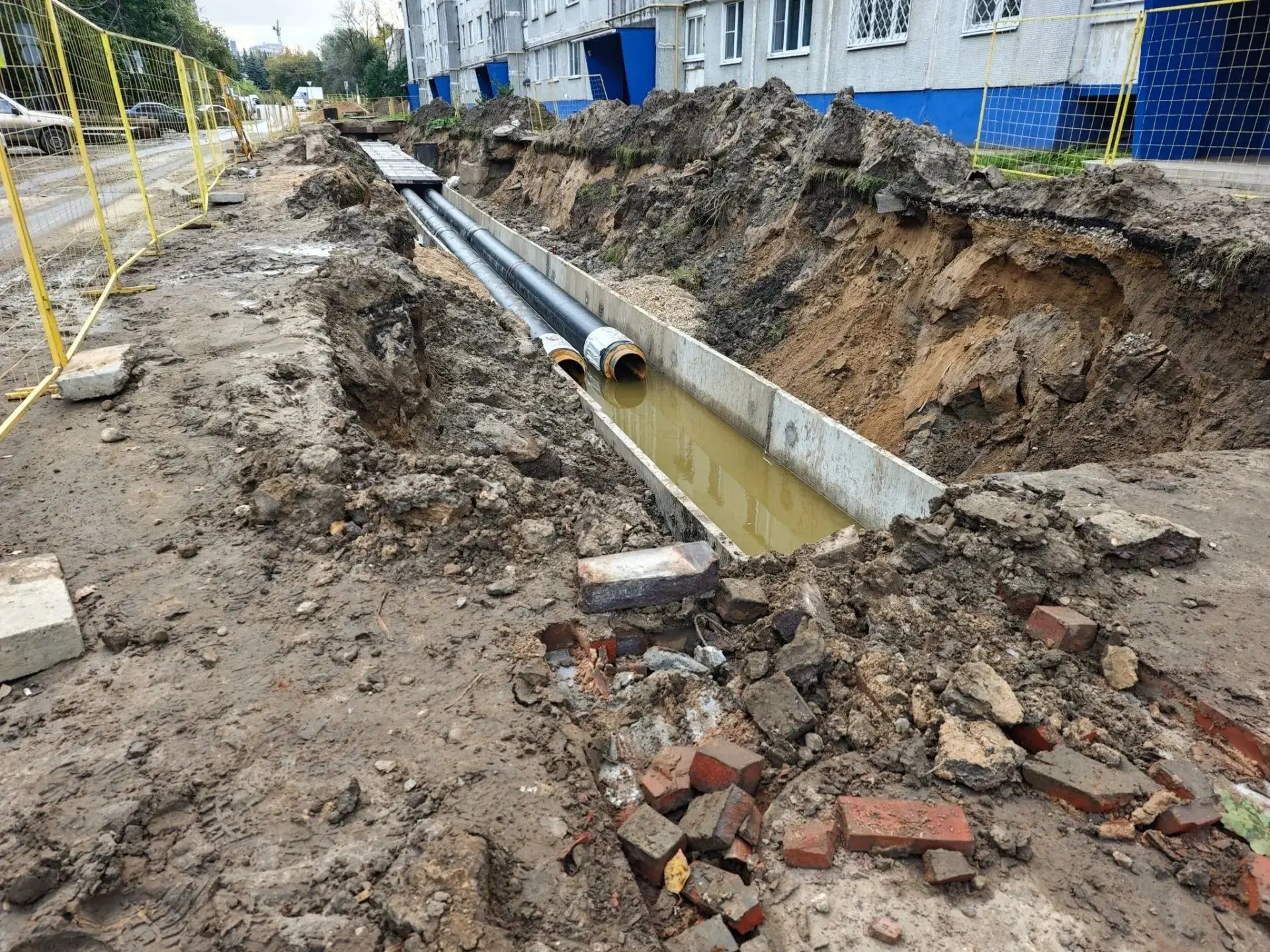 В Заволжском районе Твери снова продлили срок отключения горячей воды