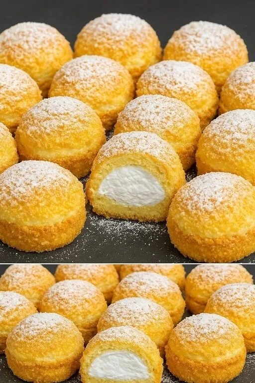 Пирожные с кремом
🍰🍰🍰🍰🍰🍰🍰🍰🍰

Нам понадобится:
✅ Яйца — 3 шт.
✅ Сахар — 120 г
✅ Ванильный са