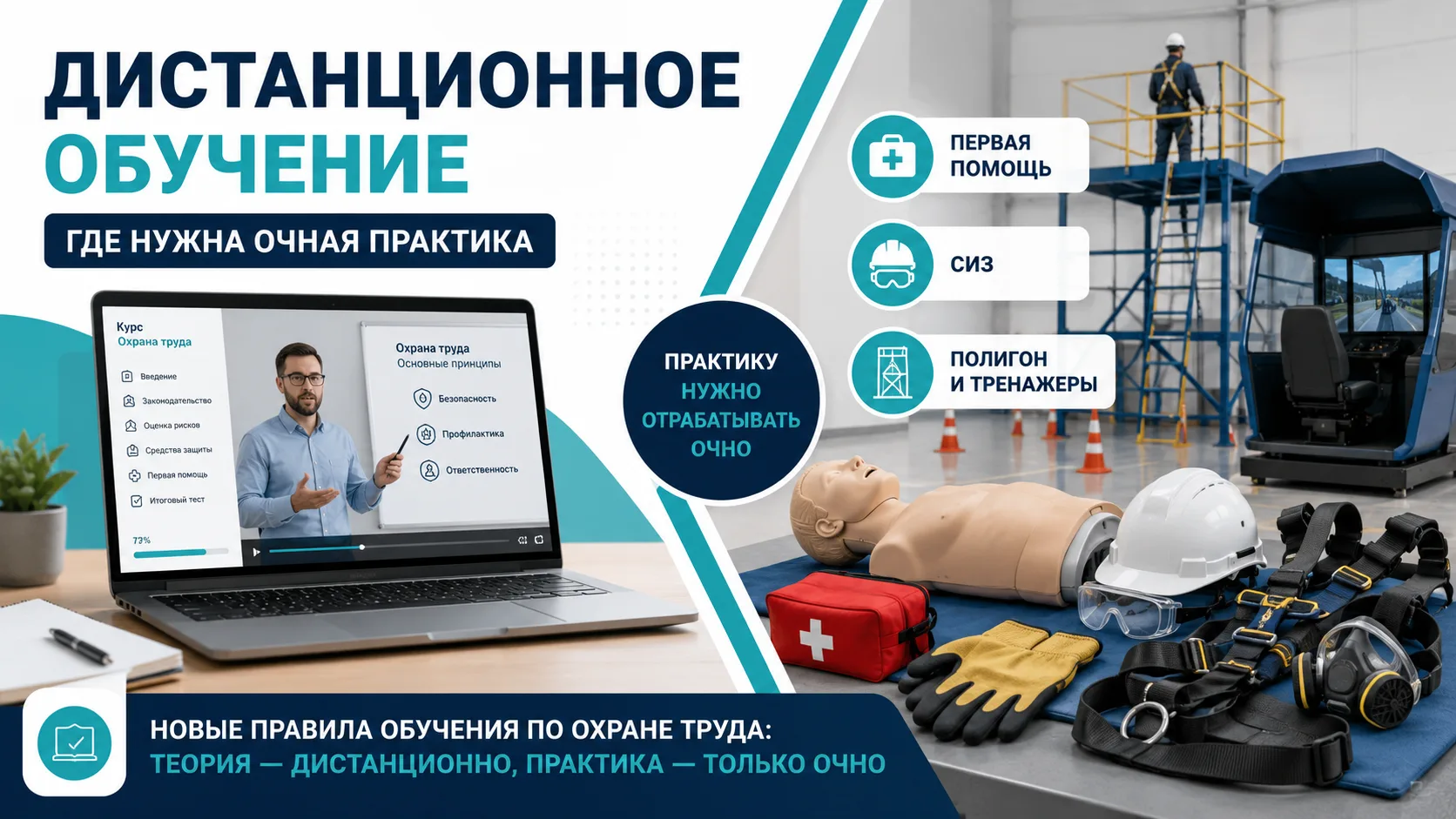 💻  Дистанционное обучение по охране труда: где появятся ограничения