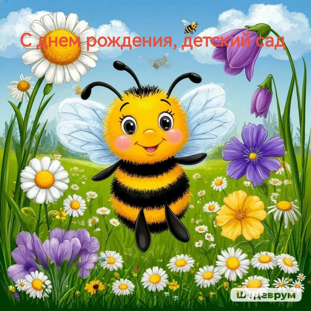 💐С днем рождения, детский сад!