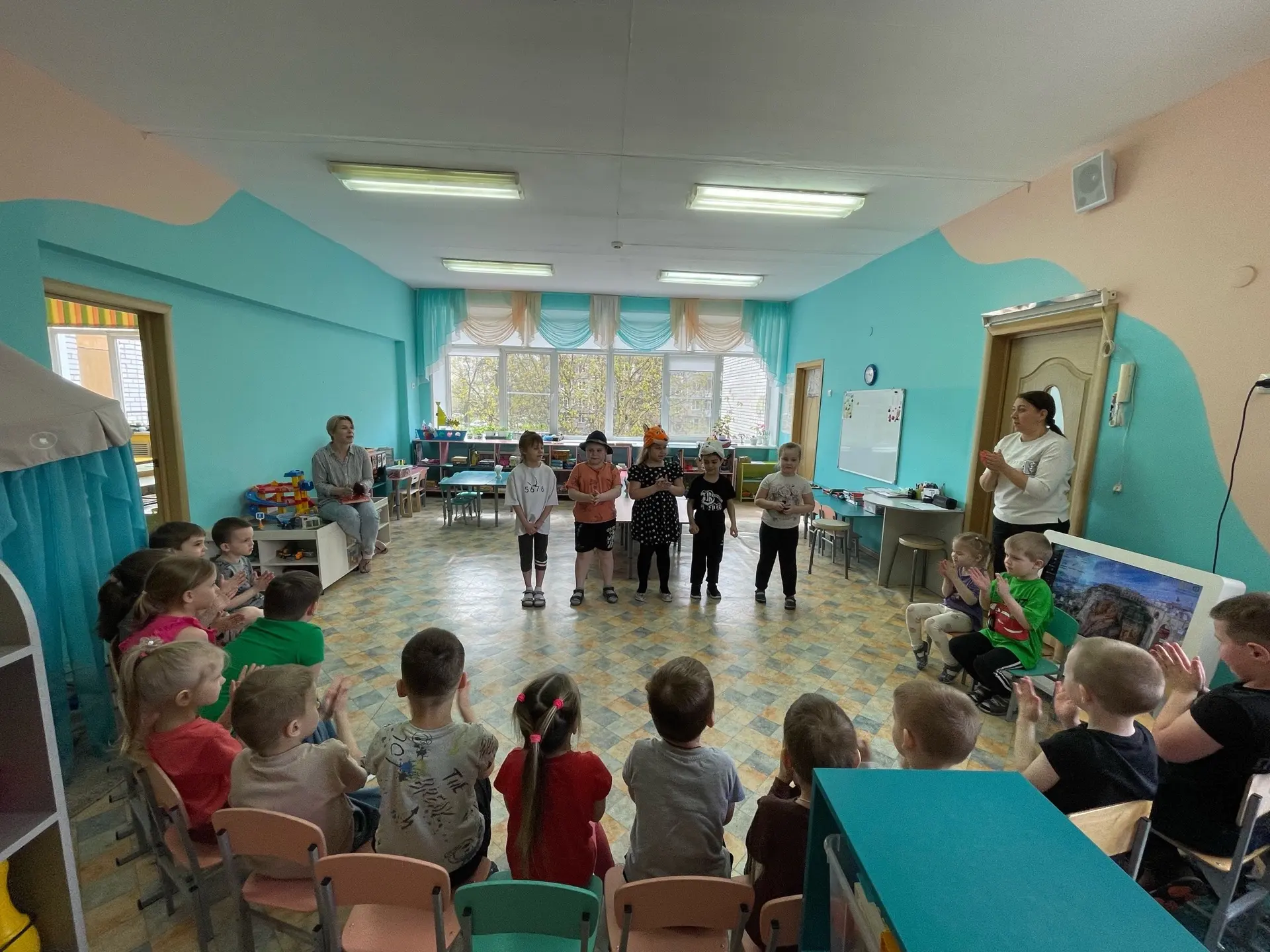 Театрализация Русской народной сказки "ЛИСА и Козёл"🦊🐐
