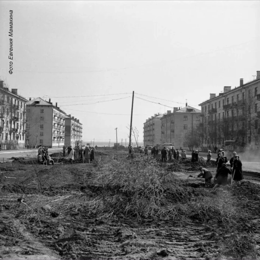 Ретроспектива. Омск. 1971-1972 гг. Проспект Культуры.