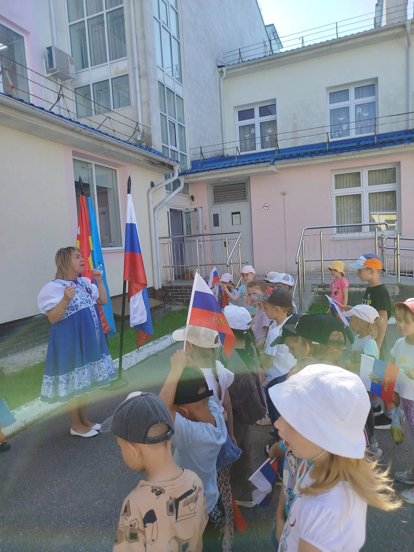 В нашем садике прошел праздник 🎉ко Дню Государственного 🇷🇺флага РФ. Мероприятие пост...