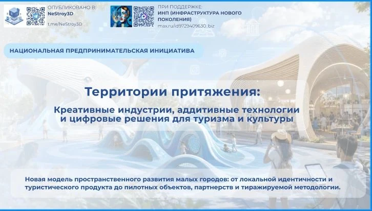 🖨 Будущее городской среды: как 3D-печать меняет облик наших городов