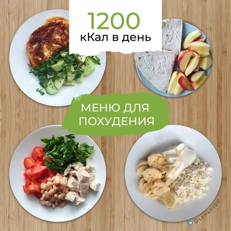 Меню на 28 дней 🍱