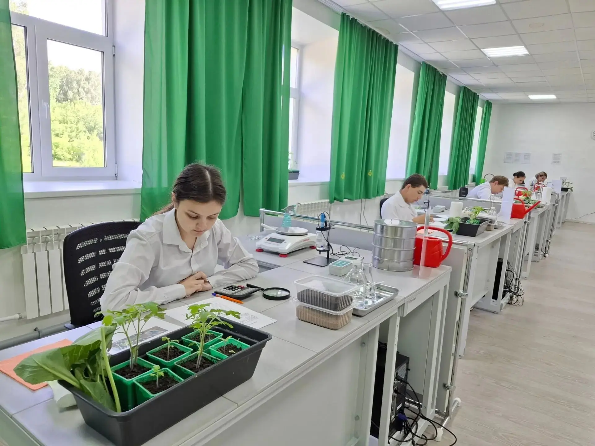 В Аксеновском агропромышленном колледже им.Н.М. Сибирцева прошел демонстрационный экзамен!