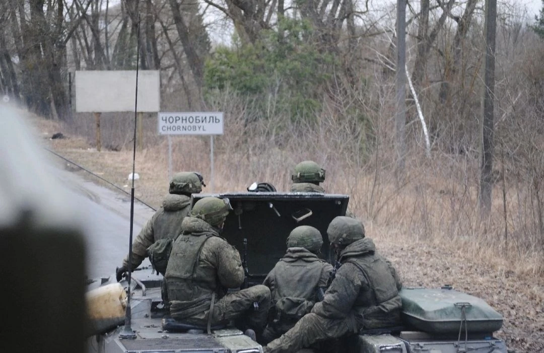 Военнослужащие 137 гв пдп на Киевском направлении февраль 2022 года.