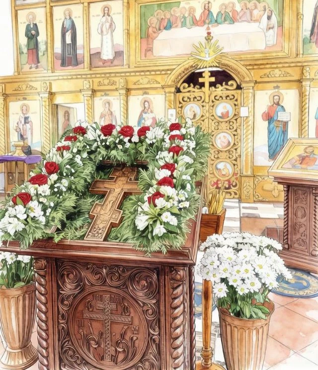 Чтим  Воздвижение Честного и Животворящего Креста Господня. В 326 году святая царица Ел...