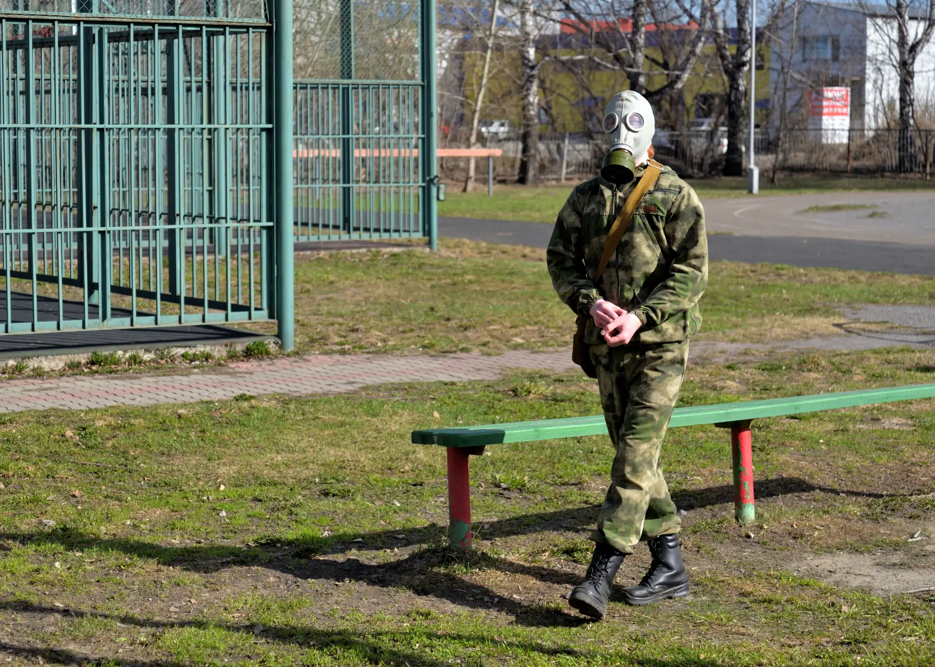 Продолжаем занятия на свежем воздухе.