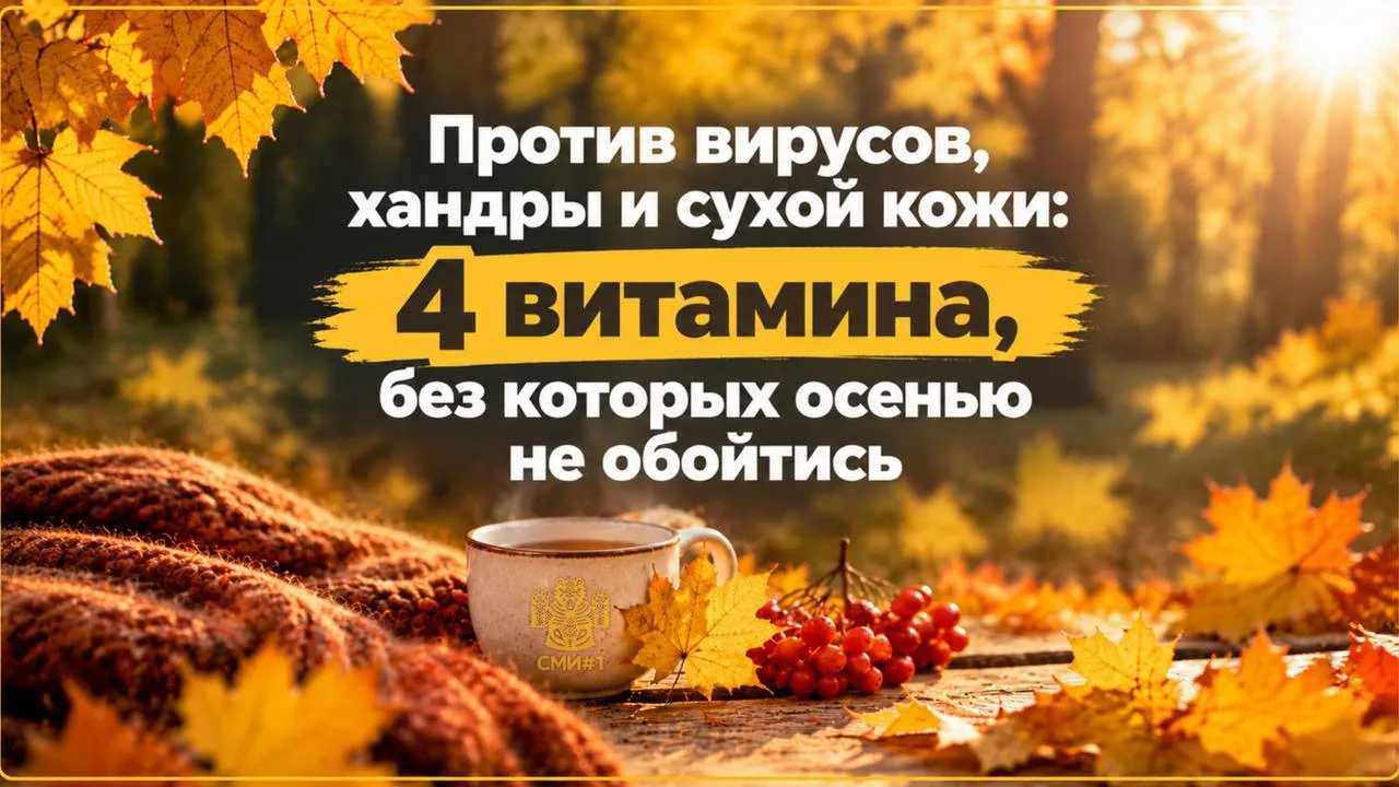 🍂Пришла осень, а за ней и авитаминоз?