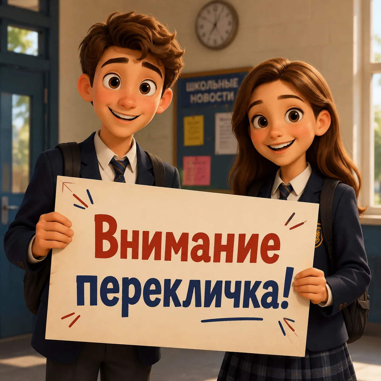 Внимание родители и обучающиеся нашей школы! 28 августа 2026 года состоится перекличка!