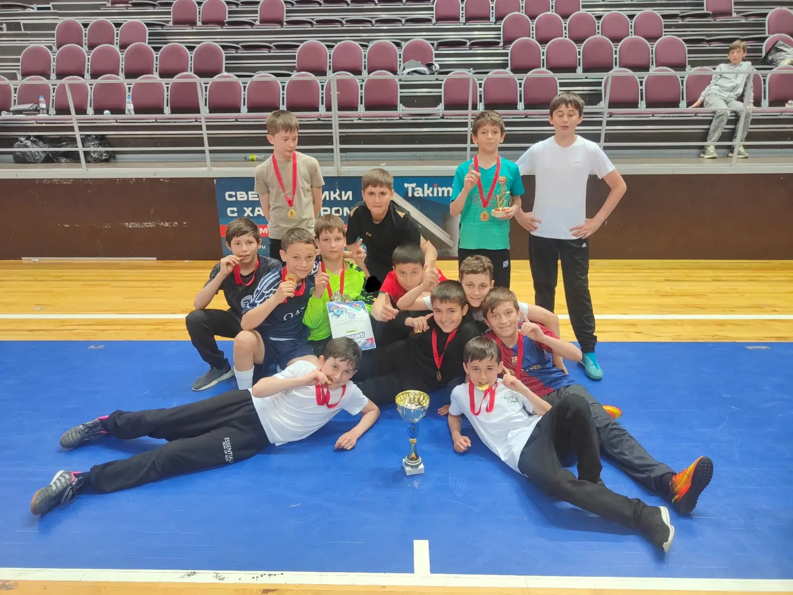 Наши чемпионы! ⚽🏆