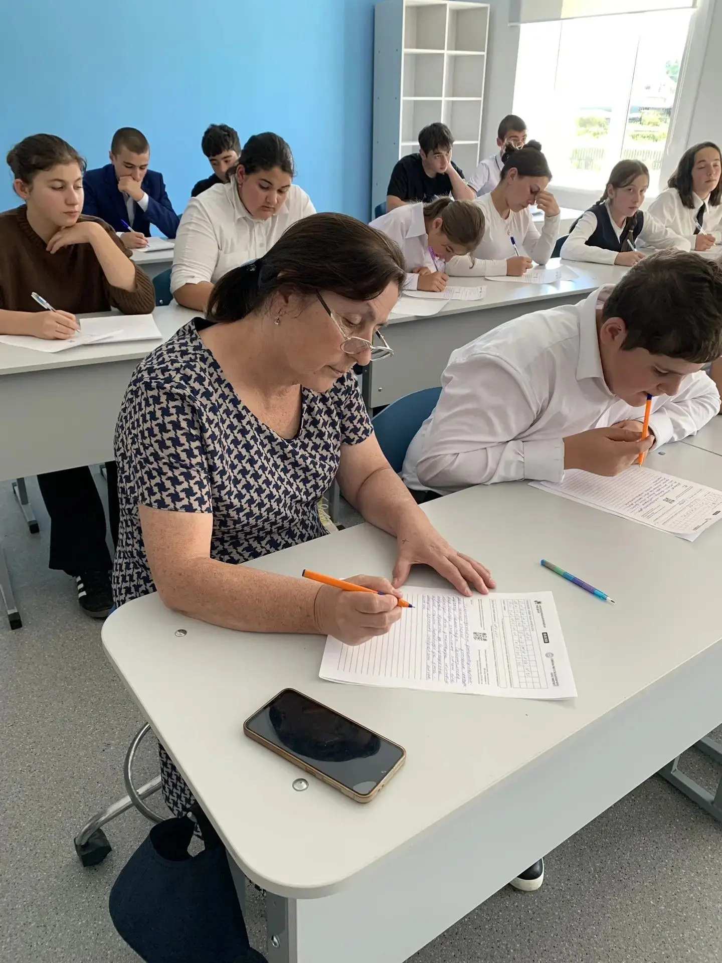 Сегодня, в День языков народов России, в нашей школе  прошел  V Международный тотальный...