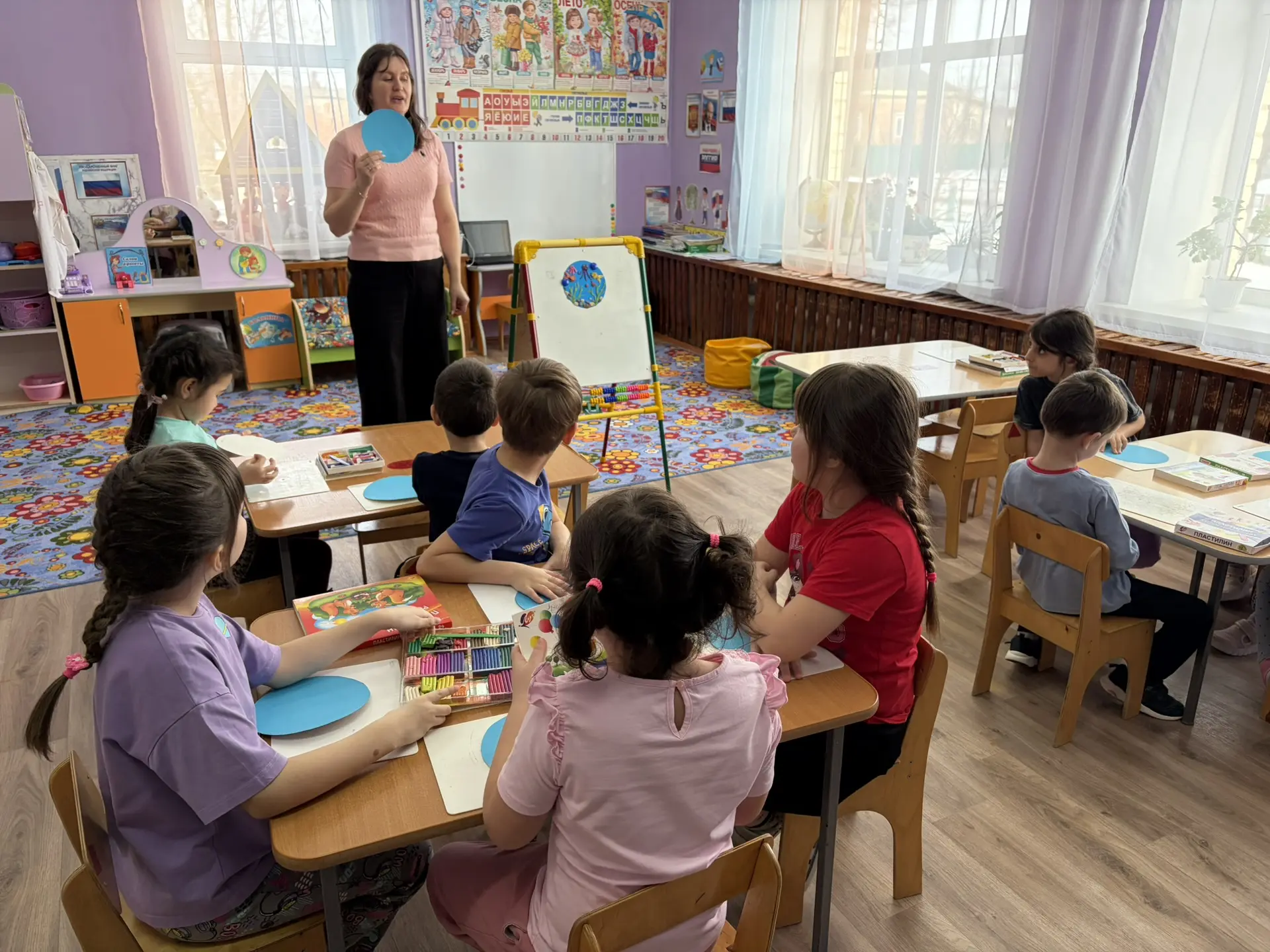 "Рыбки в аквариуме".