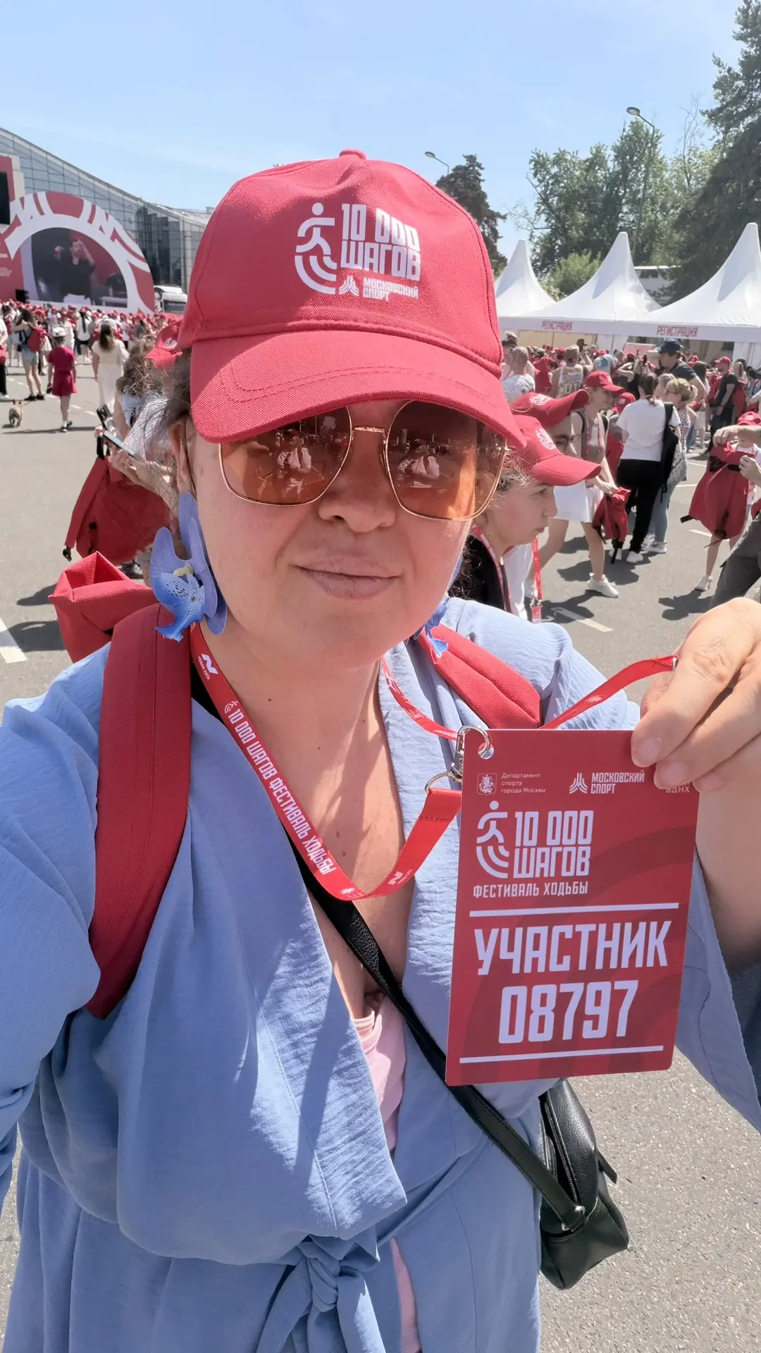 В этот жаркий день, я посетила фестиваль 10
000 шагов 💪
Люблю ходить, стараюсь каждый день выходить